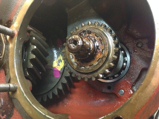 We'll be tearing down the case to remove the grease that's on the needle bearings. It's become a bit like glue from age. The good news it from what I can see the gears and bearings look nice and new inside. I'm amazed that I could still purchase one of these!