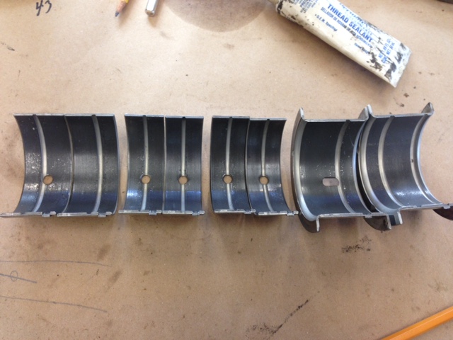 Mains from front to rear, upper is 1st of pair